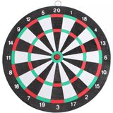 Lifetime Dartbord - 40,5 cm - Tweezijdig - Met 6 Darts