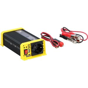 Dunlop 24 Volt Omvormer - 24 -230 Volt - met Stopcontact en USB-Poort