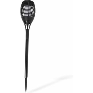 Grundig - Solar Light Flame 30 LED - Solarlicht - Zwart - Kunststof