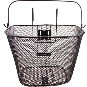 Dunlop - Fietsmand Stuur - Metaal - Zwart - 22 Liter