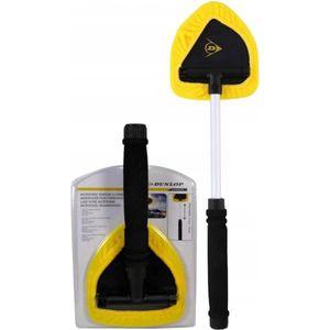 Dunlop - Raamreiniger - Geel - Microvezel - Uitrekbaar Ontwerp