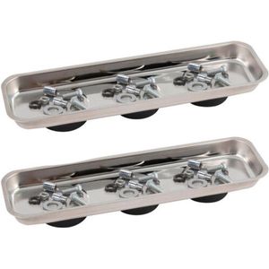 KINZO Set van twee magneetbakken 226x67 mm