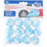 Lifetime Wasballen - Anti-pluis - Gripoppervlak - 12 stuks - Wasbaar tot 60°C