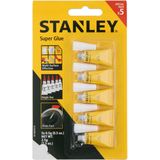STANLEY Sekundenkleber 5x 0,5g
