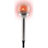 Grundig Solar tuinlamp - glazen bol - op zonne-energie - 25 cm - tuinverlichting