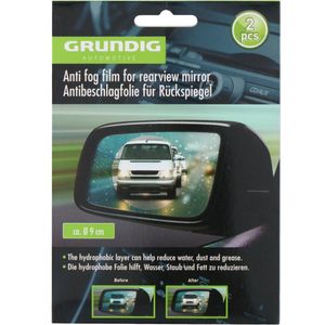 Grundig Automotive - Anti Regen Film - 9,8cm - Transparant - PE