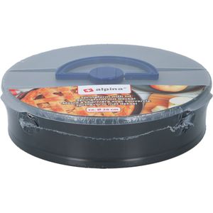 Alpina - Springvorm - Rond - Diameter 26 cm - Antiaanbaklaag - Met Deksel
