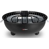 alpina Elektrische BBQ - Tafel-Barbecue - Geen Rook - Binnen Barbecueën - 1250W - Ø 30 Cm - Zwart