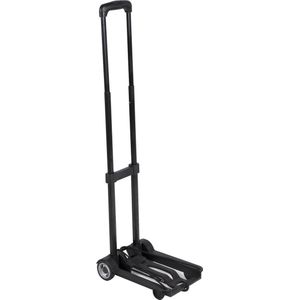 Kinzo - Opvouwbare steekwagen - Met uitschuifbare handgreep - Max. 40 kg - Zwart