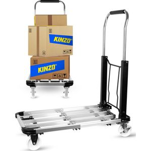Kinzo Steekwagen Opvouwbaar - Trolley - Transportwagen - tot 150 KG