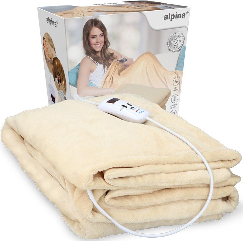 Alpina Elektrische Deken 180 X 130 Cm