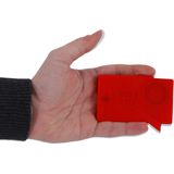 Memo - Magnetisch - Spraakrecorder - Rood - Geluidsopname tot 10 Seconden