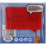 Memo - Magnetisch - Spraakrecorder - Rood - Geluidsopname tot 10 Seconden