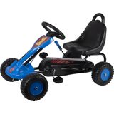 Skelter - Staal - Verstelbaar - Handrem - Max 35 Kilo - 3-4 Jaar - Blauw/ Zwart