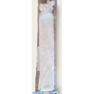 Warmwaterkruik - Wit Fluffie - Rubber/Kunststof - 2 Liter