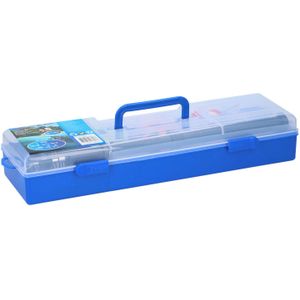 Fish Active - Viskoffer - Hengelset met Molen, Aas, Dobbers en Vishaak