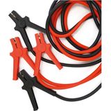 Dunlop Set Startkabels - 2 Stuks - 25mm2 - 3.5 Meter - 12V/ 24V - 350 A - Geïsoleerde Klemmen