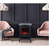 Classic Fire Sfeerhaard Elektrisch Torino - LED Vlammen - 2000W - Zwart