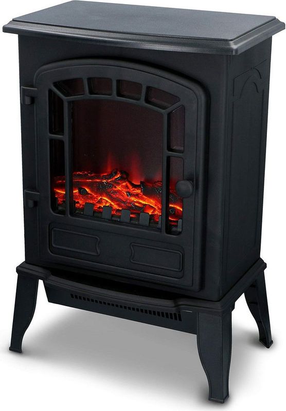 Classic Fire Sfeerhaard Elektrisch Torino - LED Vlammen - 2000W - Zwart