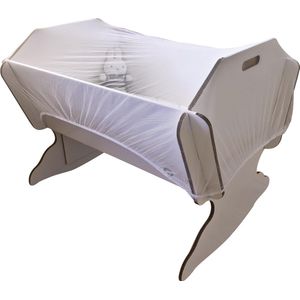 Klamboe - Insectennet - 100% Polyester - Geschikt voor Babybox