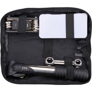 Bicycle Gear Fietsgereedschapsset - Fietsreparatieset - Multitool - Inbussleutel - Mini Pomp