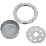 Staande Asbak - RVS - Zilverkleurig - Eenvoudig te Reinigen