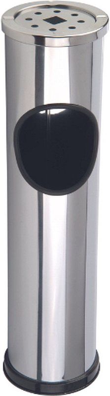 Staande Asbak - RVS - Zilverkleurig - Eenvoudig te Reinigen