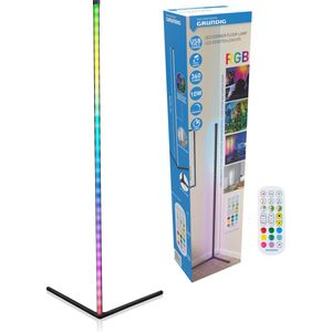 Grundig - LED Staande Lamp - RGB en Wit Licht - 360 Lumen - Inclusief Afstandsbediening