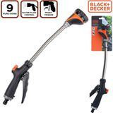 Sproeikop tuinslang | BLACK+DECKER | 9 standen (Verlengstuk)