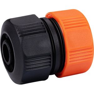 BLACK+DECKER Slangverbinder 3/4'' - 19 ⌀ CM - Tuinslangkoppelig - Zwart/Oranje