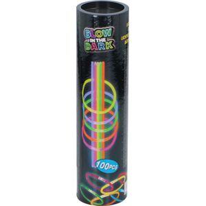 Eddy Toys Glowsticks 100 Stuks - Glow in the Dark - Breekstaafjes