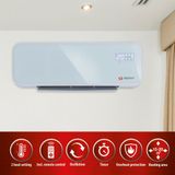 alpina Ventilatorkachel met Wifi - 2-in-1 Elektrische Verwarming Wandmontage - Wandkachel 2000W - Verwarming en Koelen