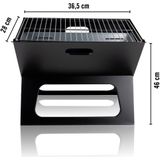 BBQ Collection Barbecue - BBQ - Draagbaar - Opvouwbaar - losse Vuurschaal en Grillrooster - Zwart