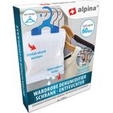 Alpina Kledingkast ontvochtiger - 210 gram - incl. hanger - 60 dagen actief