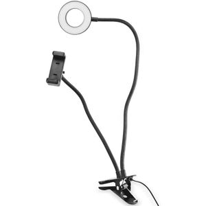 Grundig Selfie Ringlamp - Met Tafelklem - Flexibel