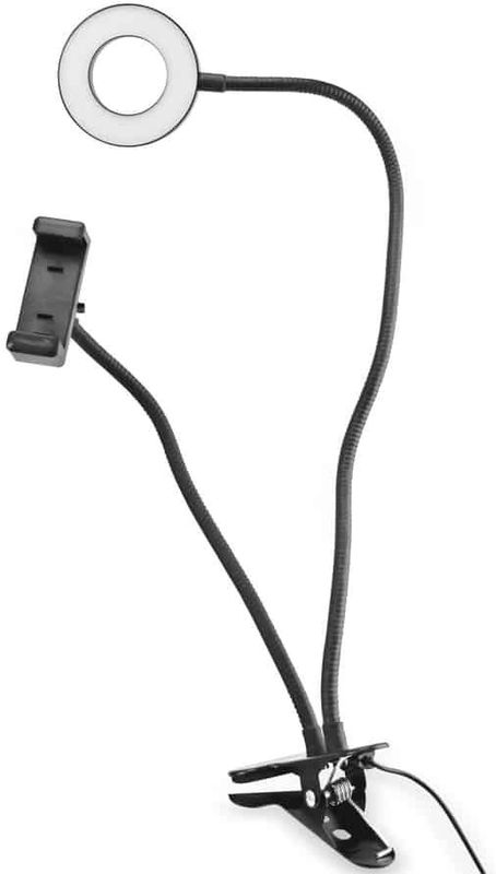 GRUNDIG Selfie-Studio 2-in-1, 12 LEDs