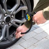 Dunlop - Digitale Drukmeter - Zwart - Batterij Aangedreven - 30 CM Luchtslang