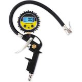 Dunlop - Digitale Drukmeter - Zwart - Batterij Aangedreven - 30 CM Luchtslang