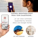 Alpina - Smart Home Wifi Lamp - Dimbaar - Warm of Koud Wit - LED