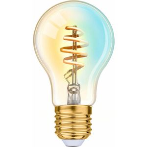 alpina Smart Home Wifi Lamp - E27 - 5.5W - Slimme Verlichting - LED Lamp - Bulb - App besturing - Voice Control - Google Home - Amazon Alexa