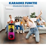 Bluetooth Speaker - Met Microfoon - Draadloos - Kleurrijke Verlichting