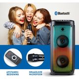 Bluetooth Speaker - Met Microfoon - Draadloos - Kleurrijke Verlichting