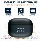 Grundig - Draadloze Oordopjes - Bluetooth - Noise Cancelling - Oplaadcase met LED-Display
