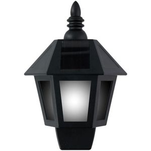 8 Stuks Zonne-Paalkap Lampjes - Witte LED Buitenverlichting Voor Hek, Tuin, Terras En Trappen