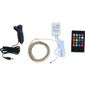 Dunlop - LED-Strip - 30 LED's - 16 Kleuren - Dimbaar - 1 Meter