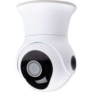 alpina Smart Home Wifi Camera - Full HD 1080p - Bewakingscamera voor Buiten - Geluid- en Bewegingssensor - Nachtvisie - met App - IP54 Stof- en Waterdicht