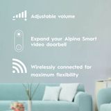 Alpina Gong Chime - Voor Videodeurbel van Alpina Smart Home - Draadloos