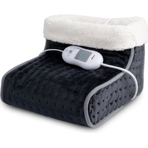 Alpina - Voetenwarmer Elektrisch - Donkergrijs - Wasbaar - 3 Warmtestanden