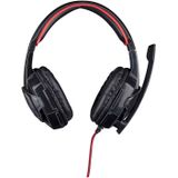 No Fear - Gaming Headset - Zwart/Rood - Inclusief LED Verlichting - 1.5 M Kabel