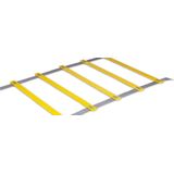 Umbro Loopladder - 4 Meter - Speed Ladder - Agility Ladder - Voetbal Trainingsmateriaal - Incl. Grondpinnen en Opbergtas - Geel